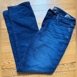 NYDJ Dark Blue Straight Leg Jeans
